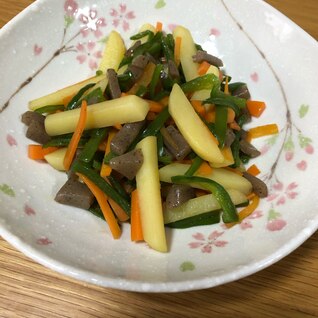 野菜たっぷりきんぴら〜幼児食〜